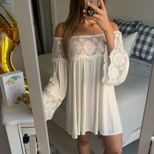 POL white sundress